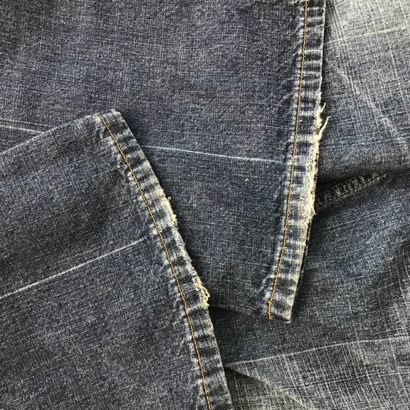 Aeropostale 100% Cotton Denim Boot Cut Sz 7/8 - Picture 8 of 9